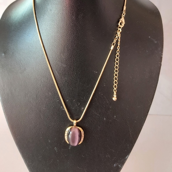 SO Jewelry - Vintage eye of the tiger necklace